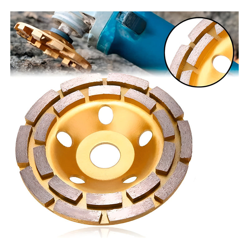 Mola Disco Diamantado 7 Para Pulir O Desbastar Granito