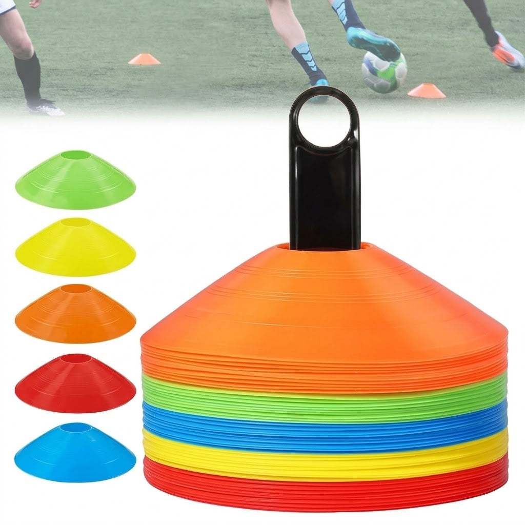 Minas Conos Entrenamiento Futbol 50 Piezas Agilidad