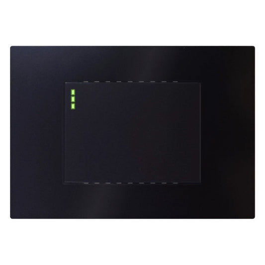 Apagador Interruptor Negro De Lujo Sencillo