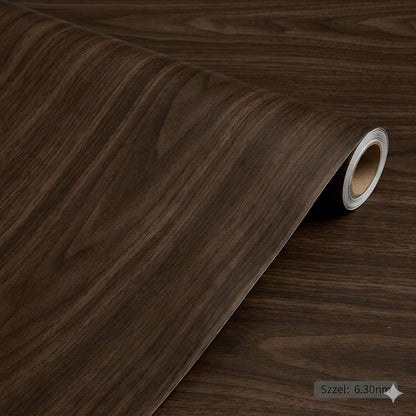 Papel Tapiz De Vinil Autoadhesivo Tipo Madera 60cmx3m