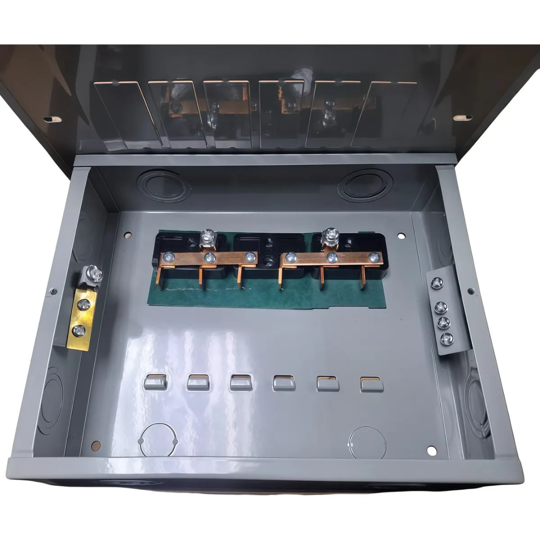 Tablero Eléctrico Cajetín Brekera 6 Circuitos 110/240v 100Amp