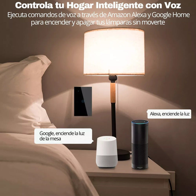 Interruptor De Pared Wifi Inteligente 1 Apagador