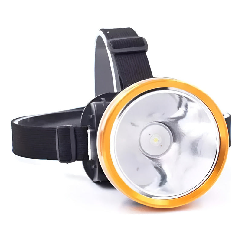 Linterna Led De Cabeza Frente Recargable Minera Camping 5w