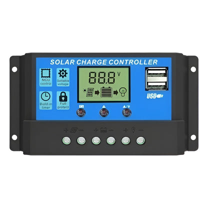 Controlador De Carga Solar 30 Amp Panel Solar