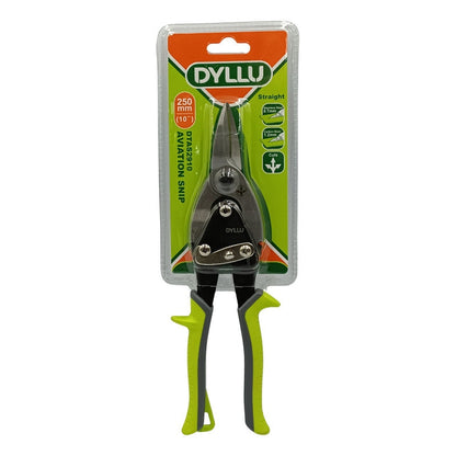 Tijera De Acero Aviador Hojalatero Corta Lámina 25 Cm Recta