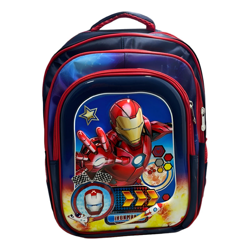 Bolso Morral Mochila Marvel Superhéroes Escolar