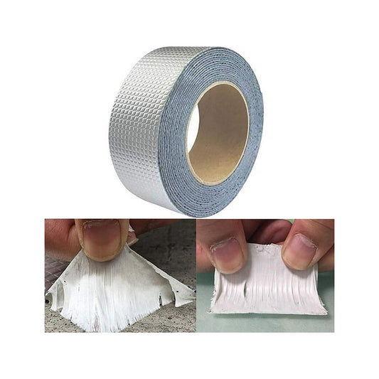 Cinta De Aluminio Butilo Para Techos Tapa Goteras 50mm X 10m