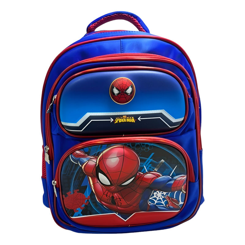 Bolso Morral Mochila Marvel Superhéroes Escolar