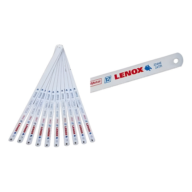 Repuestos De Hojas Para Segueta Lenox Pack De 10 Unidades