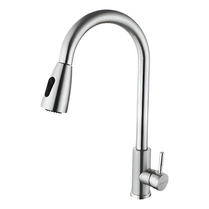 Llave fregadero lavaplatos extensible agua fría y caliente