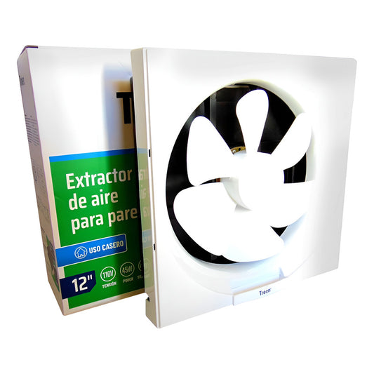 Extractor De Aire Para Pared 12 Pulgadas Troen