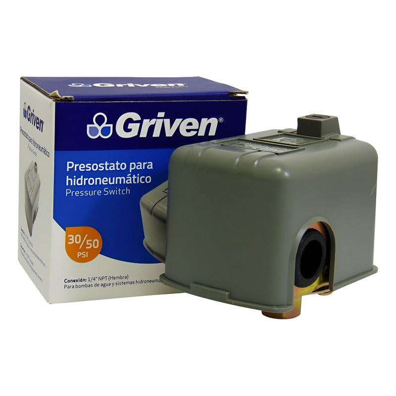 Presostato Para Hidroneumático 40/60 Psi Marca Griven