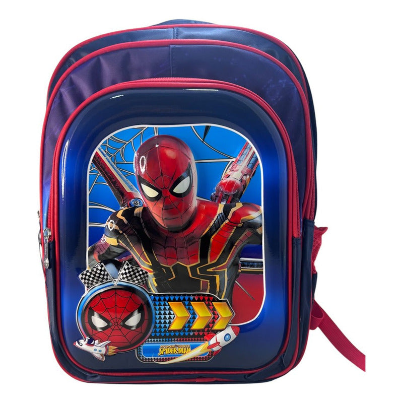 Bolso Morral Mochila Marvel Superhéroes Escolar