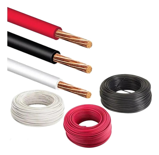 Cable Thw No 12 10mts 100% Cobre Importado