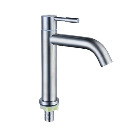 Griferia llave para lavamanos acero inoxidable agua fría