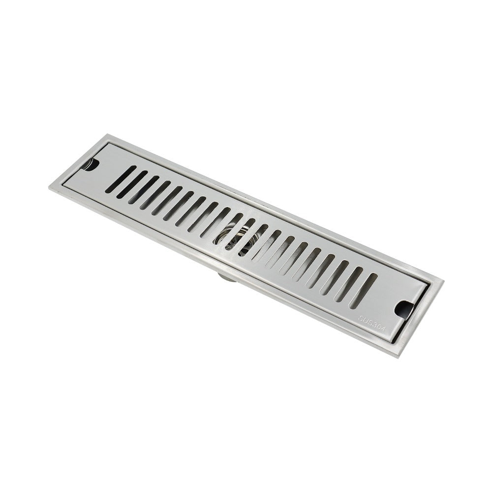 Rejilla Centro Piso Desagüe Rectangular 60x10 Cm
