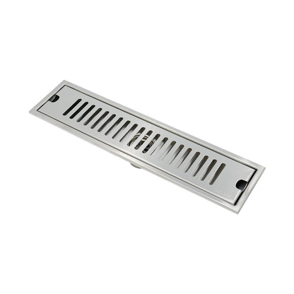 Rejilla Centro Piso Desagüe Rectangular 60x10 Cm