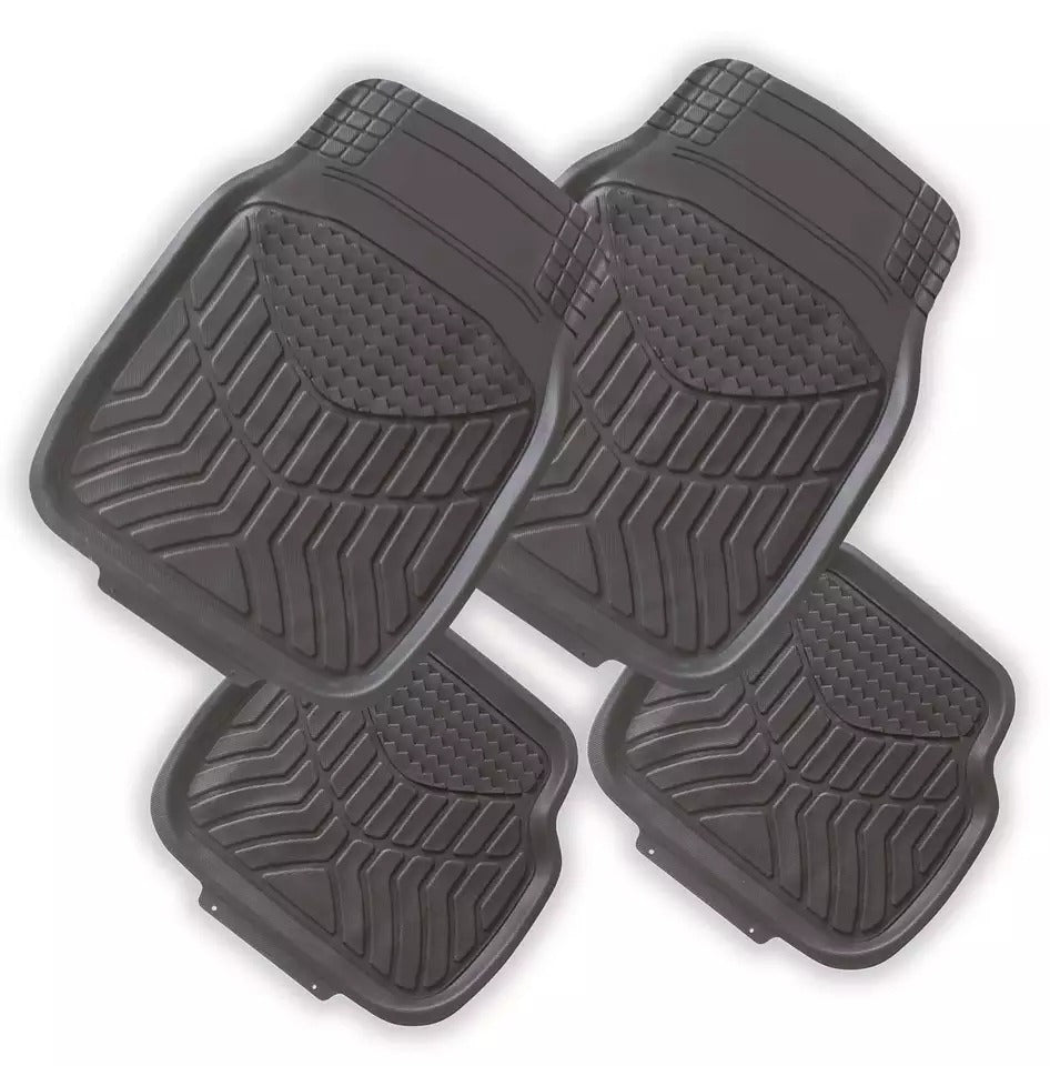 Alfombra Para Carro Tipo Bandeja Juego De 4 Piezas Universal
