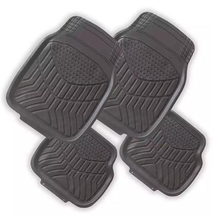 Alfombra Para Carro Tipo Bandeja Juego De 4 Piezas Universal