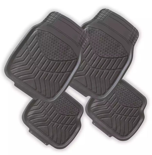 Alfombra Para Carro Tipo Bandeja Juego De 4 Piezas Universal