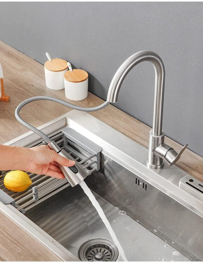 Llave Para Fregadero Extensible Monomando