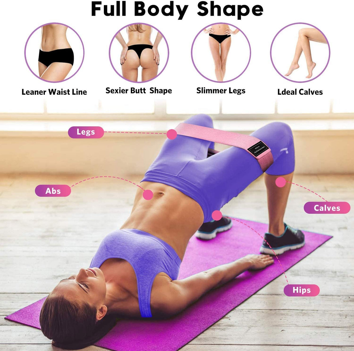 Kit Bandas Ejercicios Ligas Resistencia Crossfit Fitness