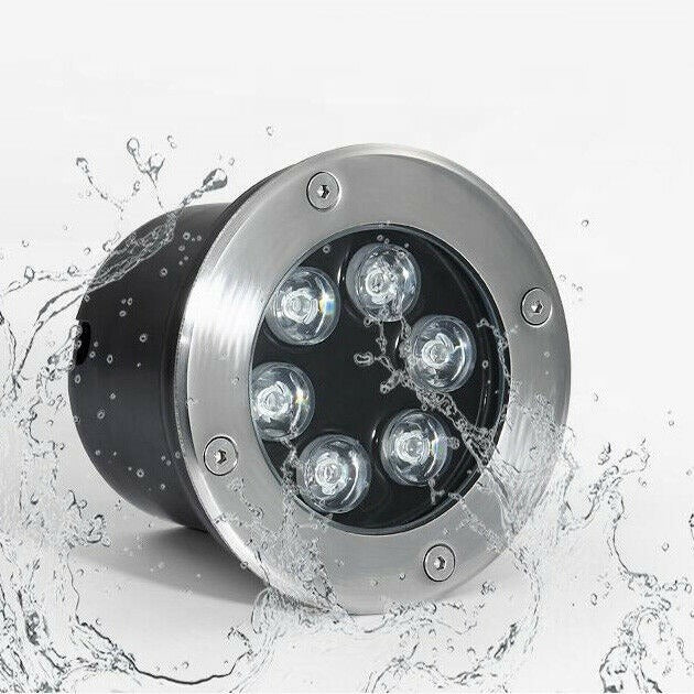 Lampara Led Tipo Spot De Piso Jardín 3000k
