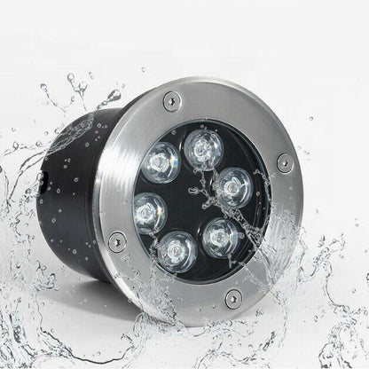 Lampara Led Tipo Spot De Piso Jardín 3000k
