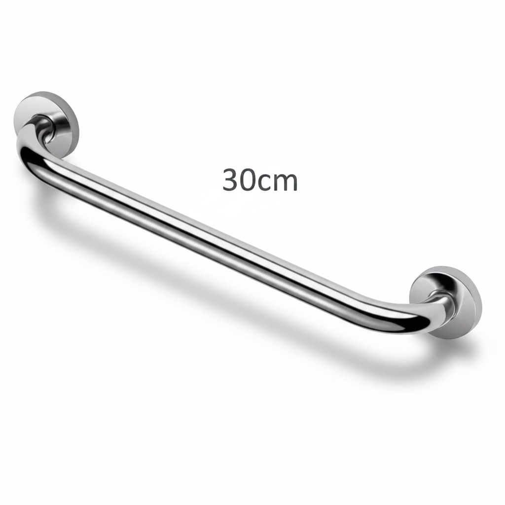 Barra De Agarre Para Baño Toallero 30 Cm