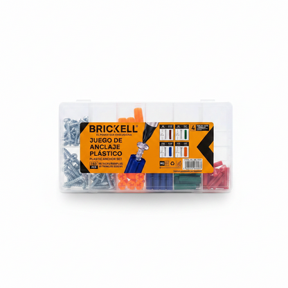 Juego De Anclaje Plastico Ramplug Mas Tornillo 160pzs