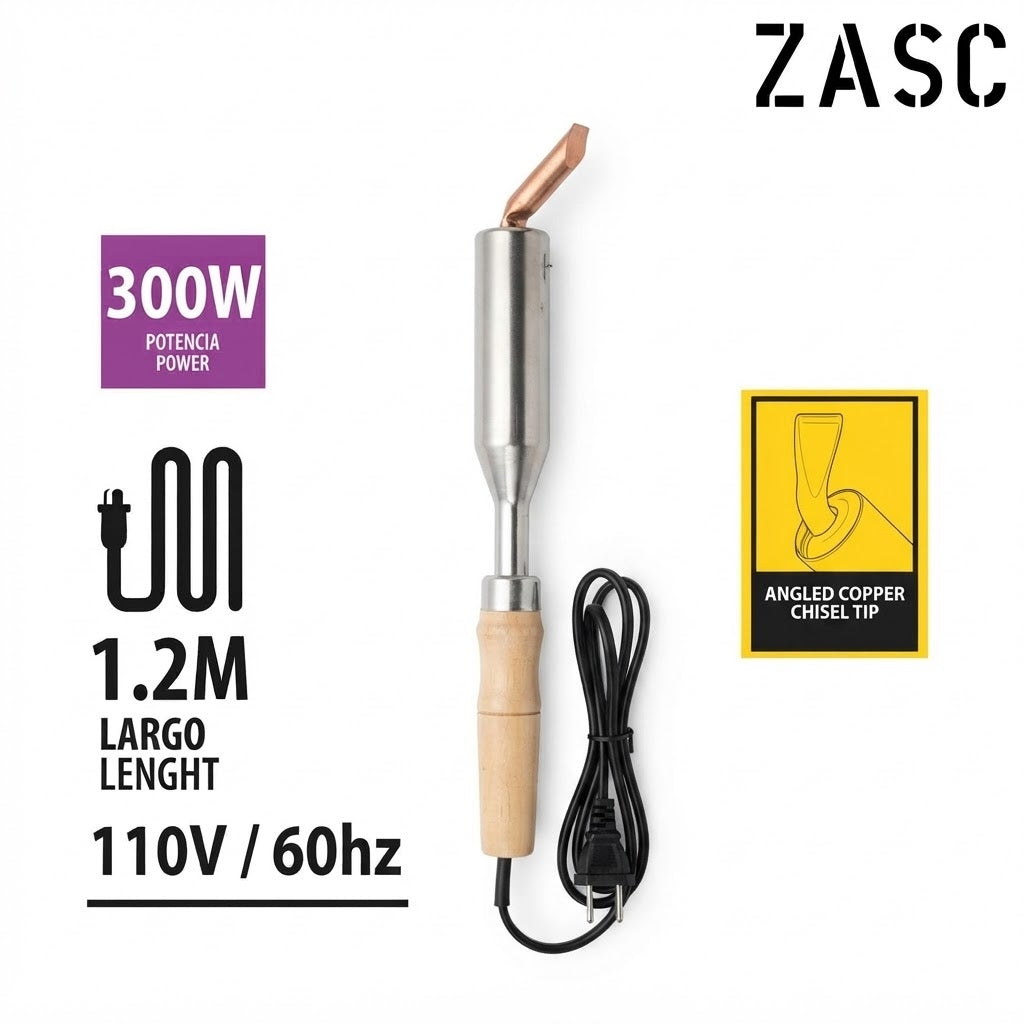 Cautín Eléctrico Alta Potencia 300w Tipo Lápiz