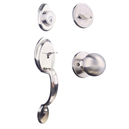 Cerradura Puerta Principal Set Completo Lujo
