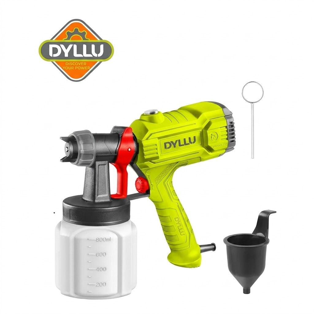 Pistola spray para pintar electrica 450w rociadora Dyllu