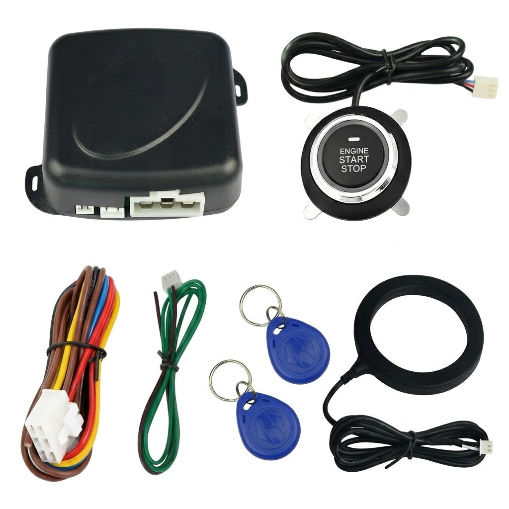 Botón de Encendido push botom universal 12v