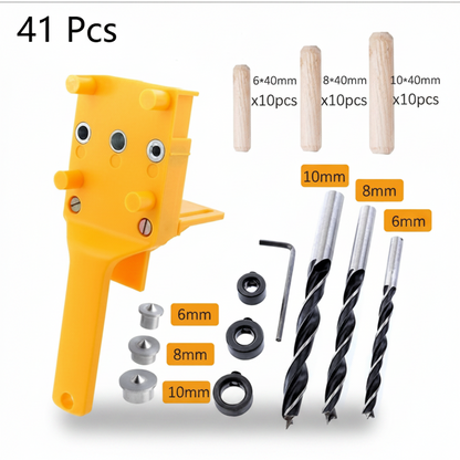 Guia Para Tarugos De Madera 6,8,10 Mm Plantilla Carpinteria