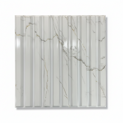 Lámina Panel 3d Decorativo Moderno 50x50 Marmoleada