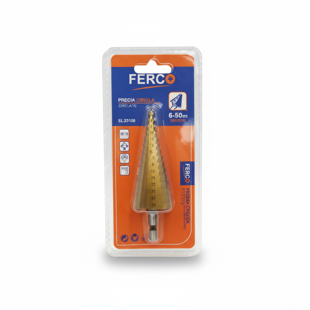 Producto empaque blister azul naranja