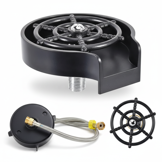 Quemador gas circular completo