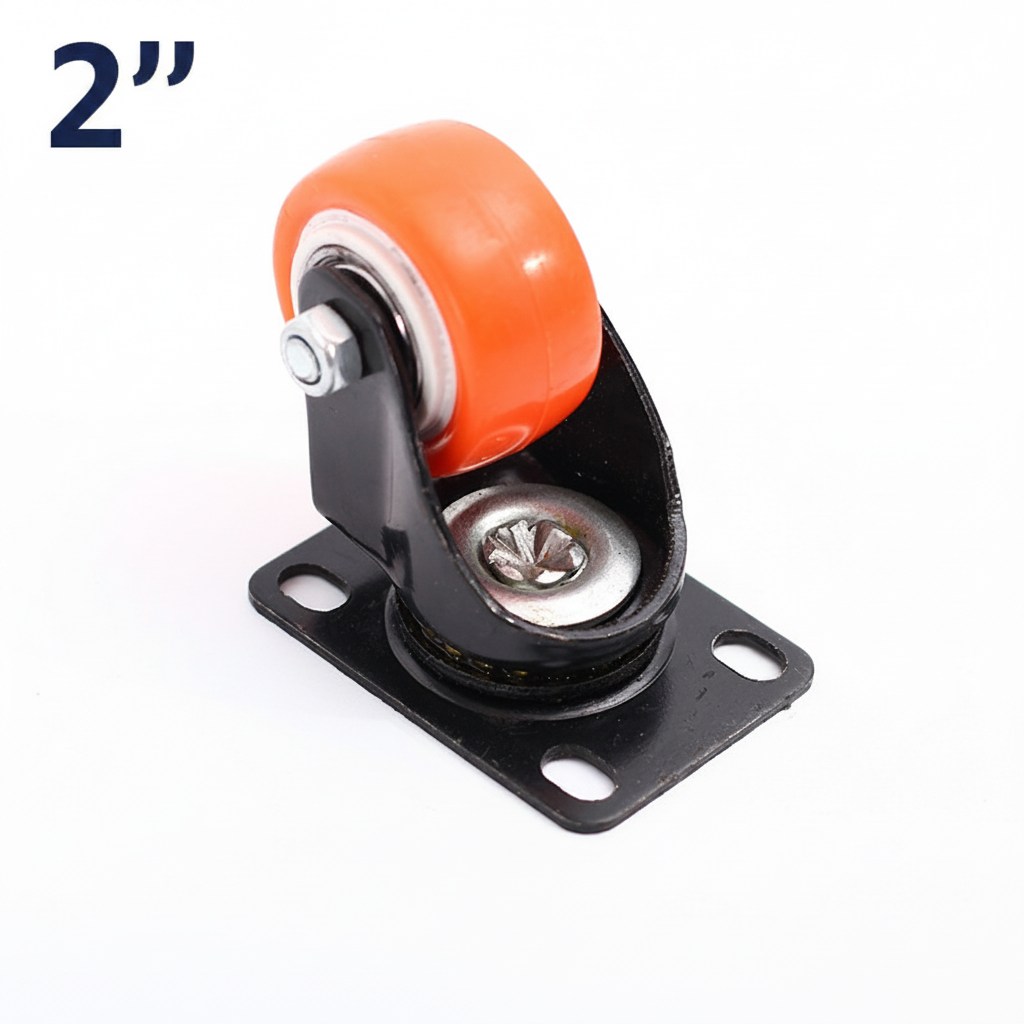 Rueda Giratoria Con Rolinera 2"