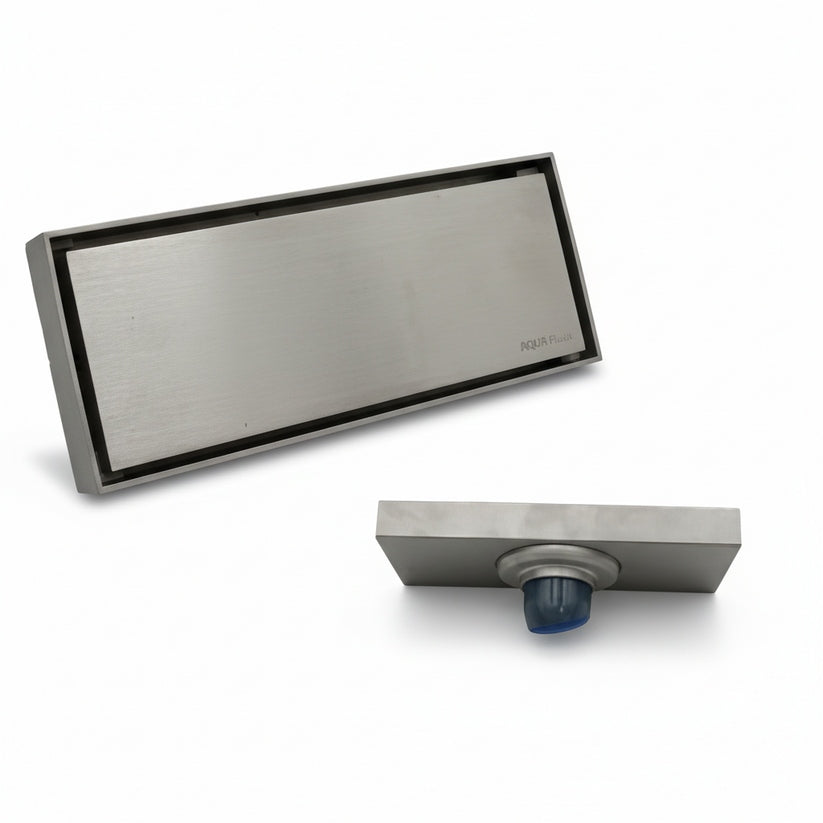 Rejilla Centro Piso Rectangular Desague Drenaje 10x20cm